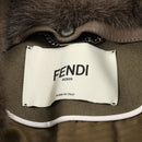 Fendi Peacort Wool Coat Used A