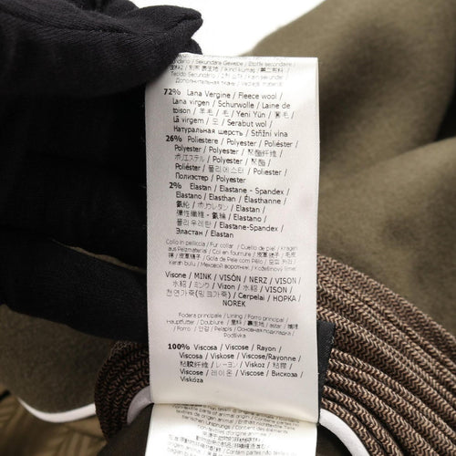 Fendi Peacort Wool Coat Used A