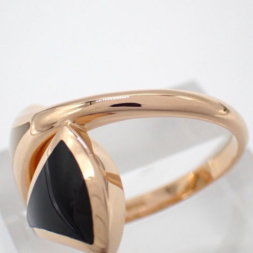 Bvlgari Ring 750 K18 Pg Rg 13 4965