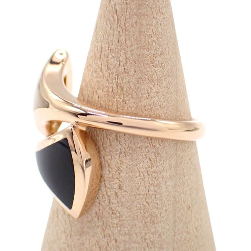 Bvlgari Ring 750 K18 Pg Rg 13 4965