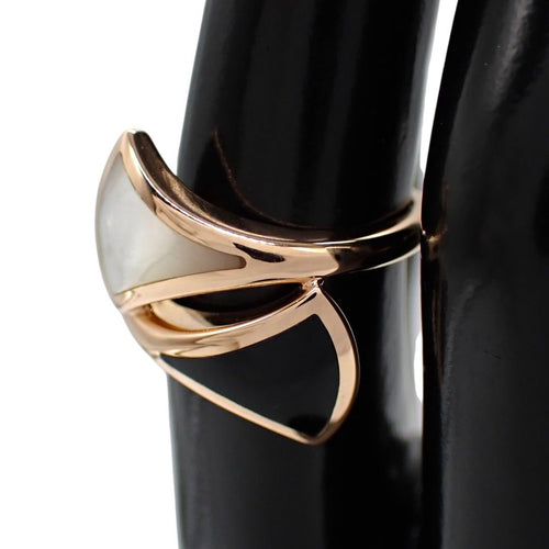 Bvlgari Ring 750 K18 Pg Rg 13 4965