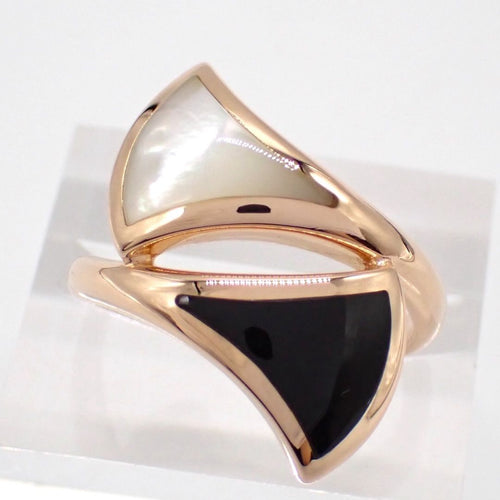 Bvlgari Ring 750 K18 Pg Rg 13 4965