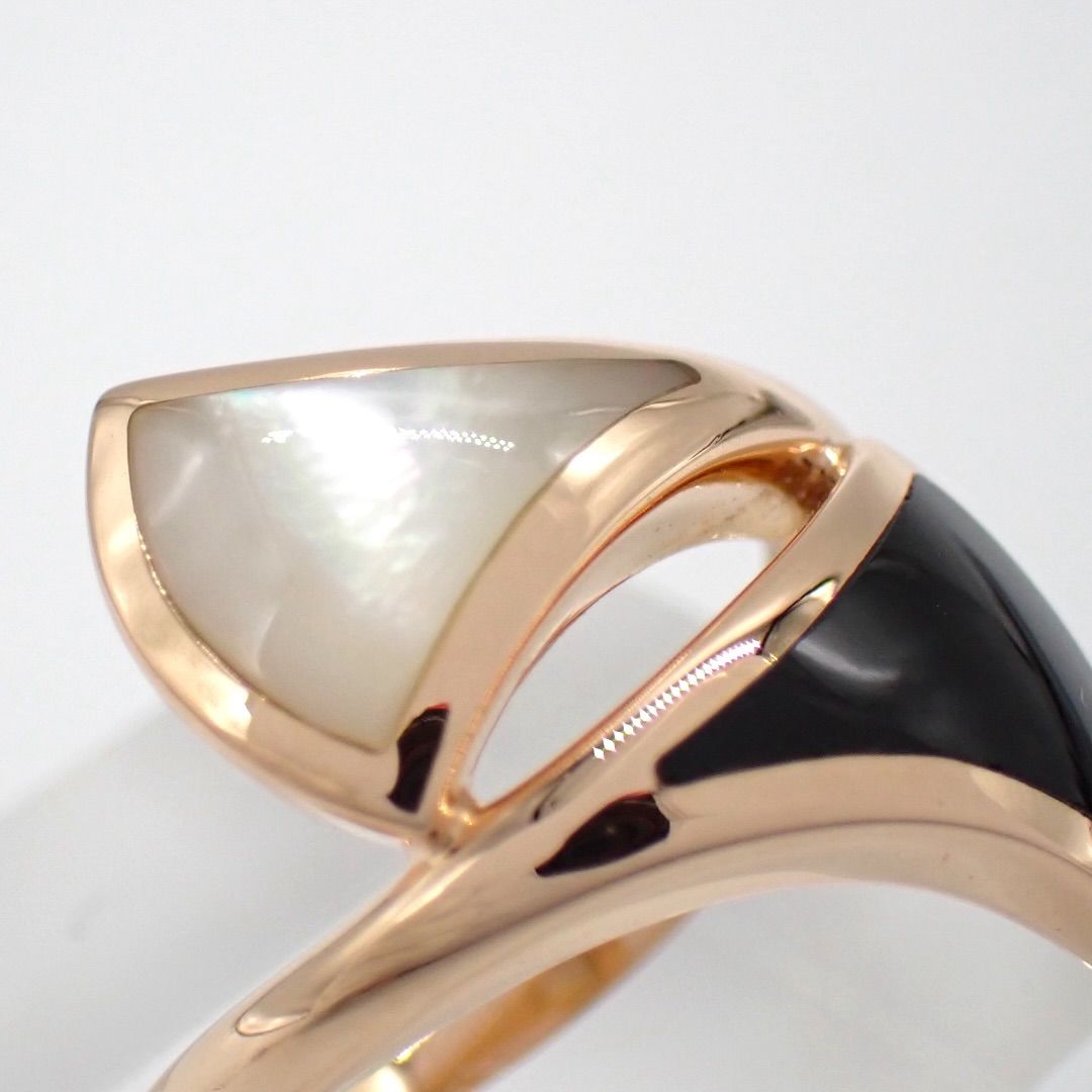 Bvlgari Ring 750 K18 Pg Rg 13 4965