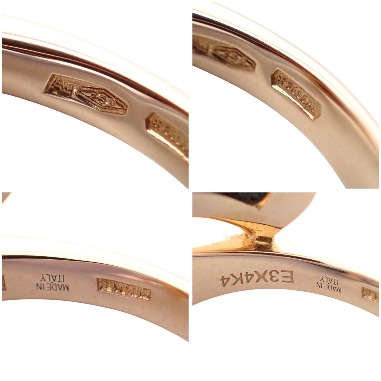 Bvlgari Ring 750 K18 Pg Rg 13 4965