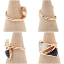 Bvlgari Ring 750 K18 Pg Rg 13 4965