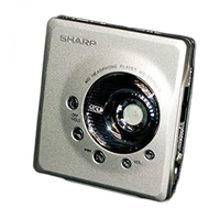 Portable Md Player Sharp Md-St700-S Mdlp
