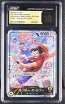 One Piece Card Game Cgc10 Pristine D L-P