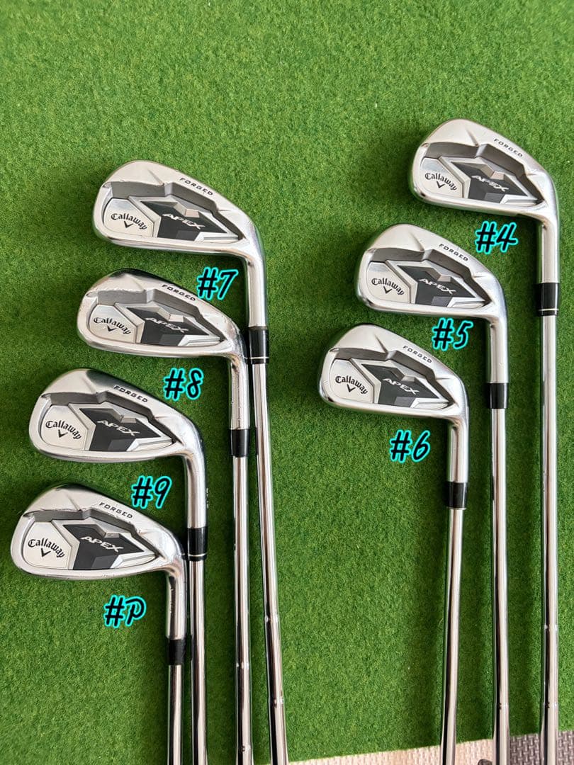 Callaway Golf Iron Sets Apex 2019 #4-#P 7