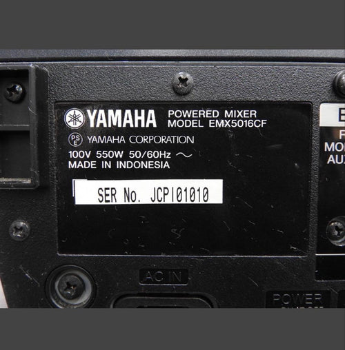 Powered Mixer Yamaha Emx5016Cf