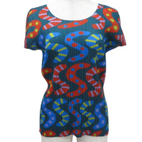 Pleats Please Short Sleeve (T -Shirt) S Snake Pp13-Jk794 3 Used