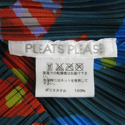 Pleats Please Short Sleeve (T -Shirt) S Snake Pp13-Jk794 3 Used