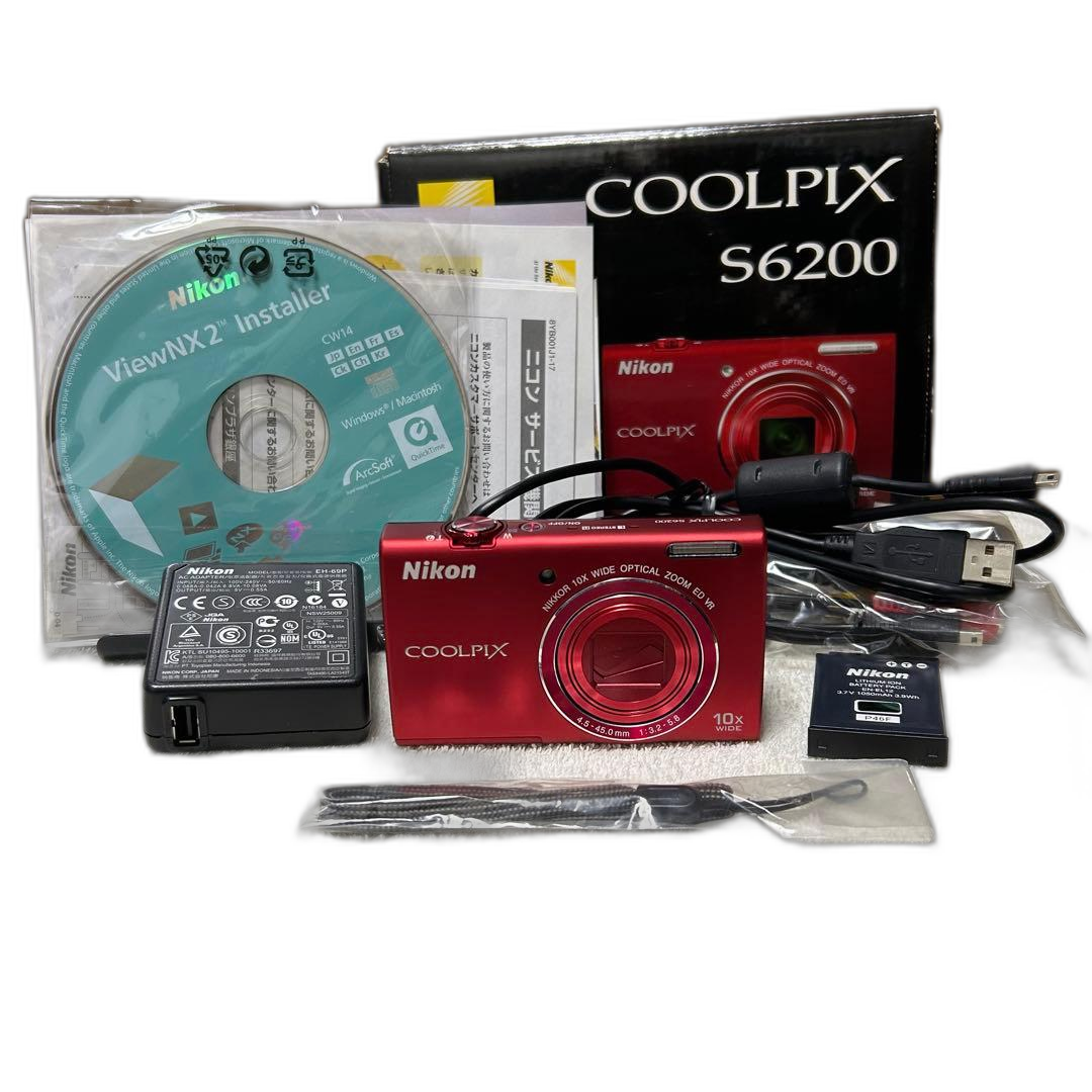 Nikon Compact Digital Camera Coolpix S6200