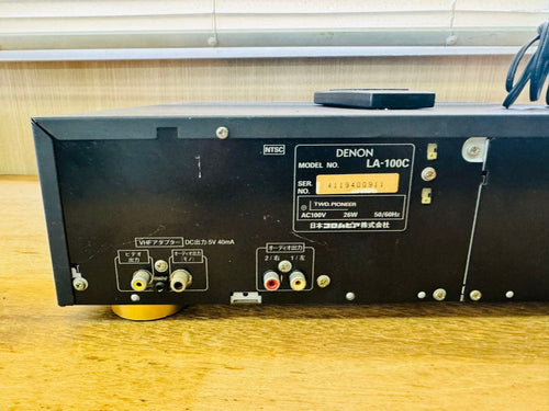 Denon Cd Sacd Player Cdv Ld La-100C