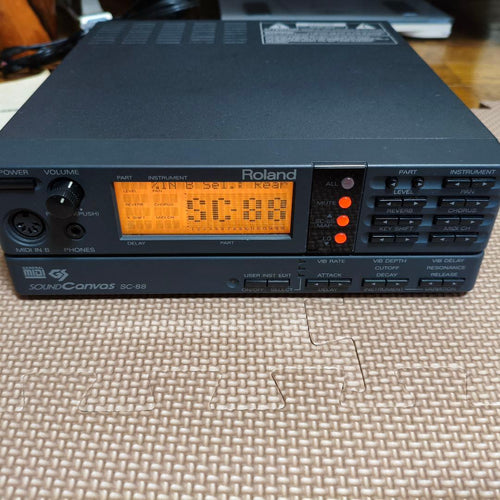 Roland Hardware Sound Source Sc-88 Midi