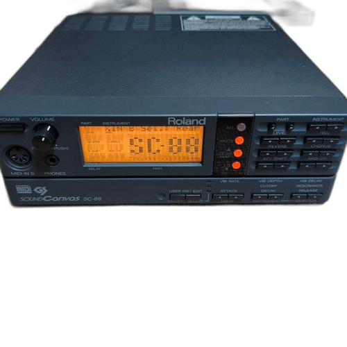 Roland Hardware Sound Source Sc-88 Midi