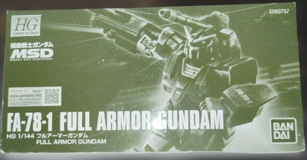 Bandai Hg (High Grade) 1/144 Fa-78-1 M