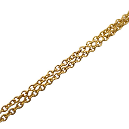 Tiffany Necklace Co. 750 K18 Yg 5077
