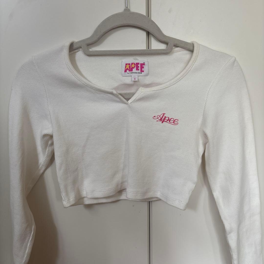 Apee By A Bath Ape Camiseta De Manga Larga S