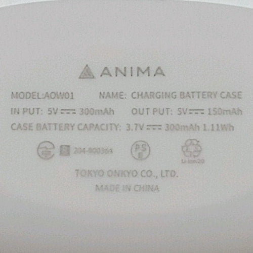 Onkyo Wireless Earphone Anima Aow01