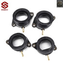 No Brand Others 4 Pcs Motorcycle Carburetor Interface Adapter Intake Manifold