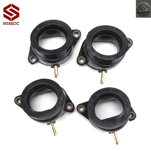 No Brand Others 4 Pcs Motorcycle Carburetor Interface Adapter Intake Manifold