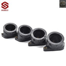 No Brand Others 4 Pcs Motorcycle Carburetor Interface Adapter Intake Manifold