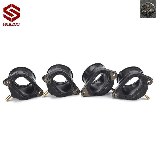 No Brand Others 4 Pcs Motorcycle Carburetor Interface Adapter Intake Manifold