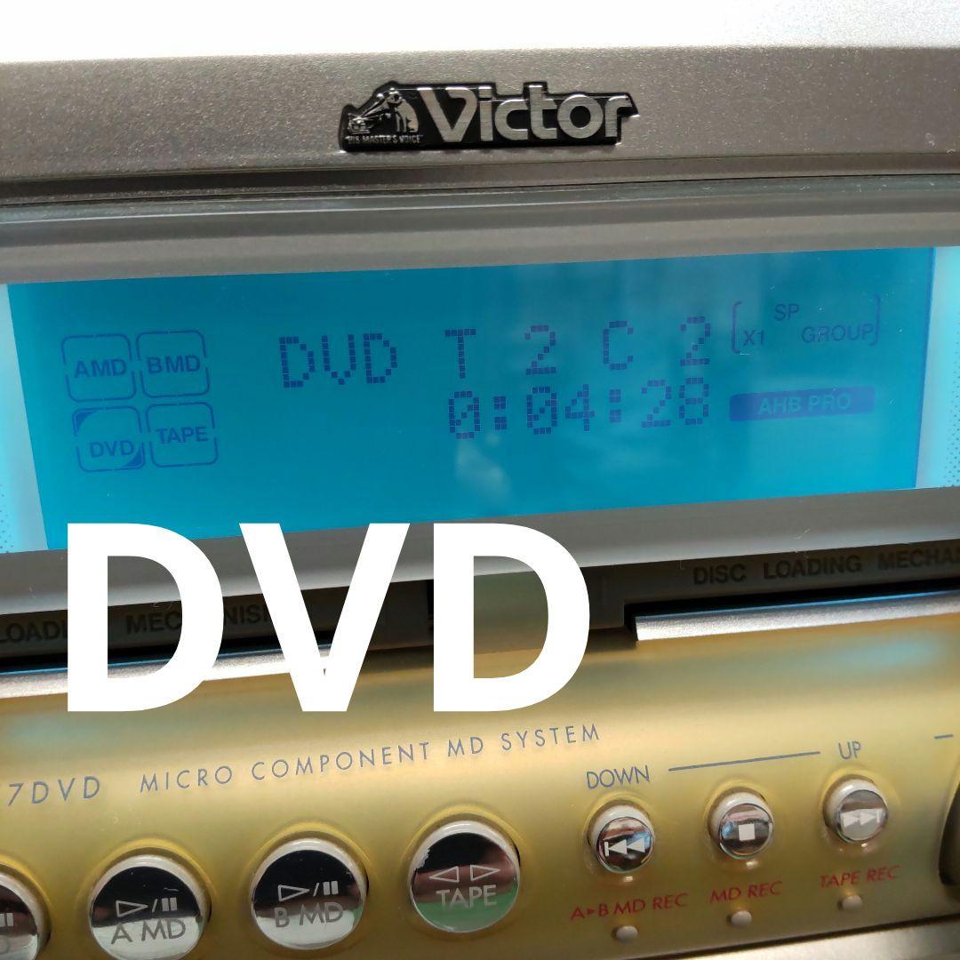 Victor Mini Component Systems Dvd/Cd/2Md/Usb/Fm/Am