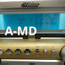Victor Mini Component Systems Dvd/Cd/2Md/Usb/Fm/Am