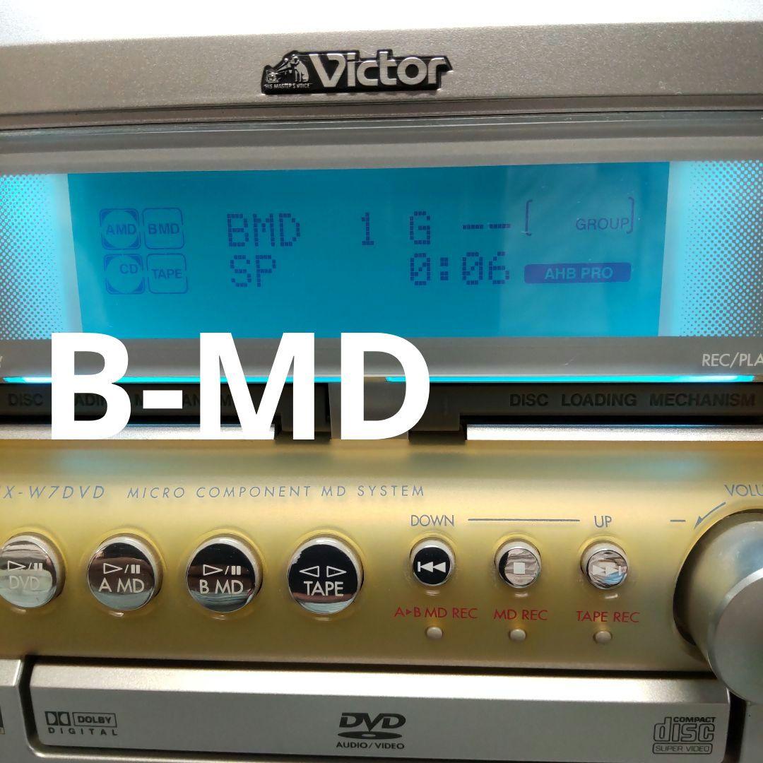 Victor Mini Component Systems Dvd/Cd/2Md/Usb/Fm/Am