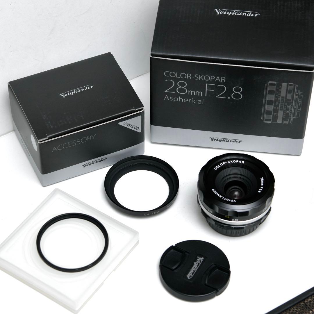 Voigtlander Prime Lenses Color-Skopar Sliis F2.8 Skopar 28Mm Aspherical F
