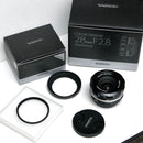 Voigtlander Prime Lenses Color-Skopar Sliis F2.8 Skopar 28Mm Aspherical F