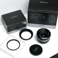 Voigtlander Prime Lenses Color-Skopar Sliis F2.8 Skopar 28Mm Aspherical F