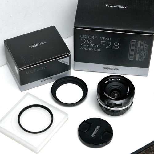 Voigtlander Prime Lenses Color-Skopar Sliis F2.8 Skopar 28Mm Aspherical F