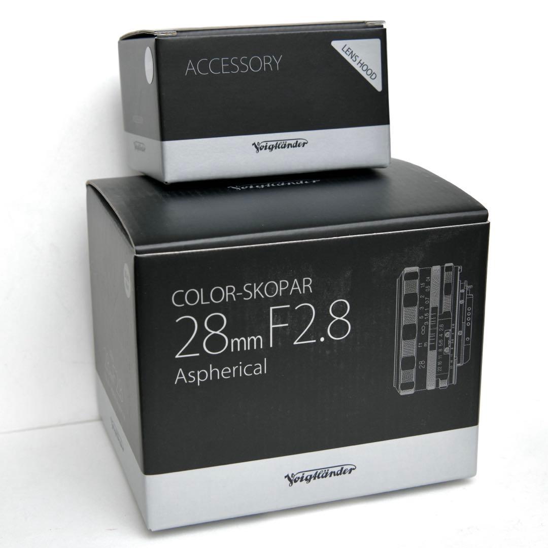 Voigtlander Prime Lenses Color-Skopar Sliis F2.8 Skopar 28Mm Aspherical F