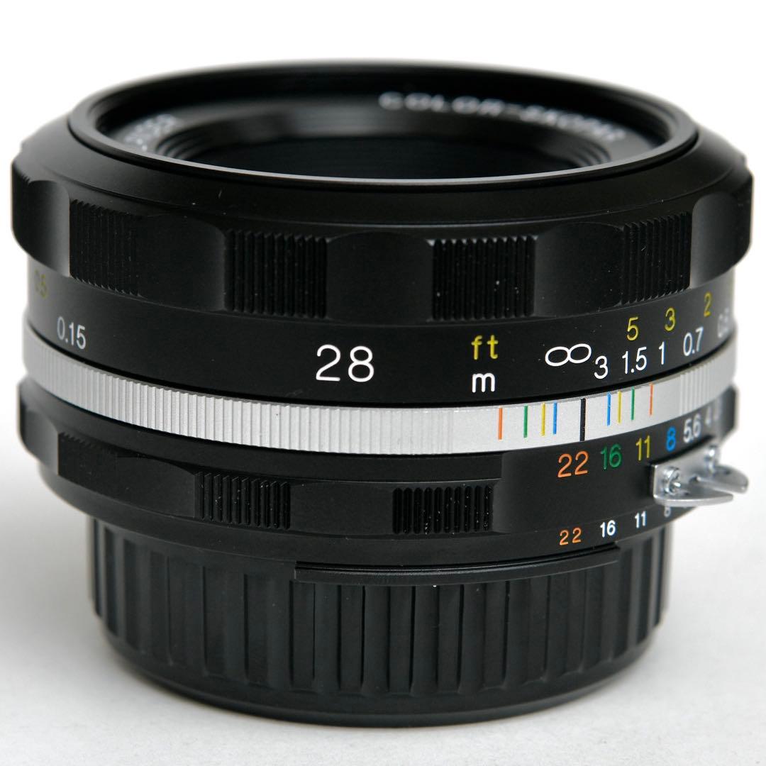 Voigtlander Prime Lenses Color-Skopar Sliis F2.8 Skopar 28Mm Aspherical F
