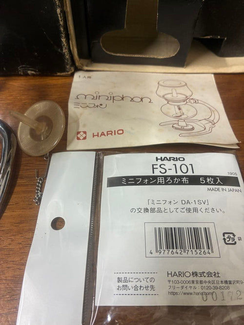 Hario Siphon Coffee Makers Miniphon Da