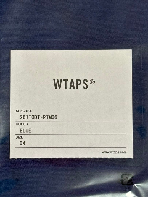 Wtaps Shorts Bermuda Spss2501 Nylon. Twill Xl Blue
