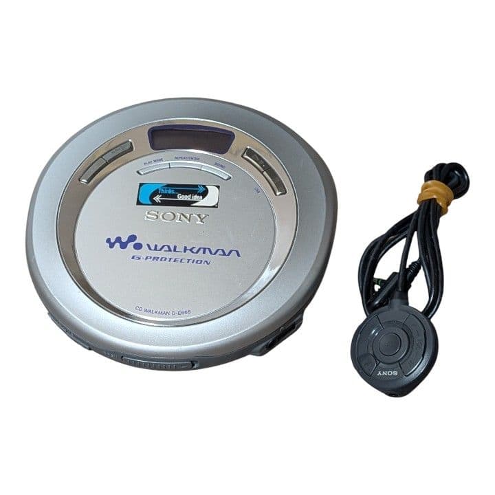 Sony Portable Cd Players Walkman D-E666