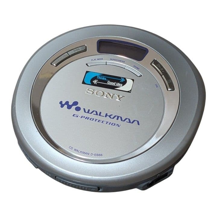 Sony Portable Cd Players Walkman D-E666