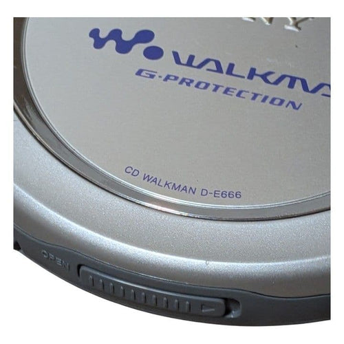 Sony Portable Cd Players Walkman D-E666