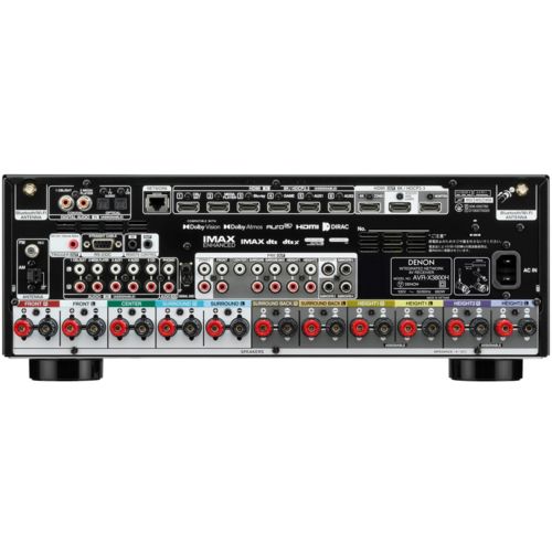 Denon Av Amplifier Avr-X3800H 9.4Ch 8K Ultra Hd/Imax Enhanced/Auro-3D