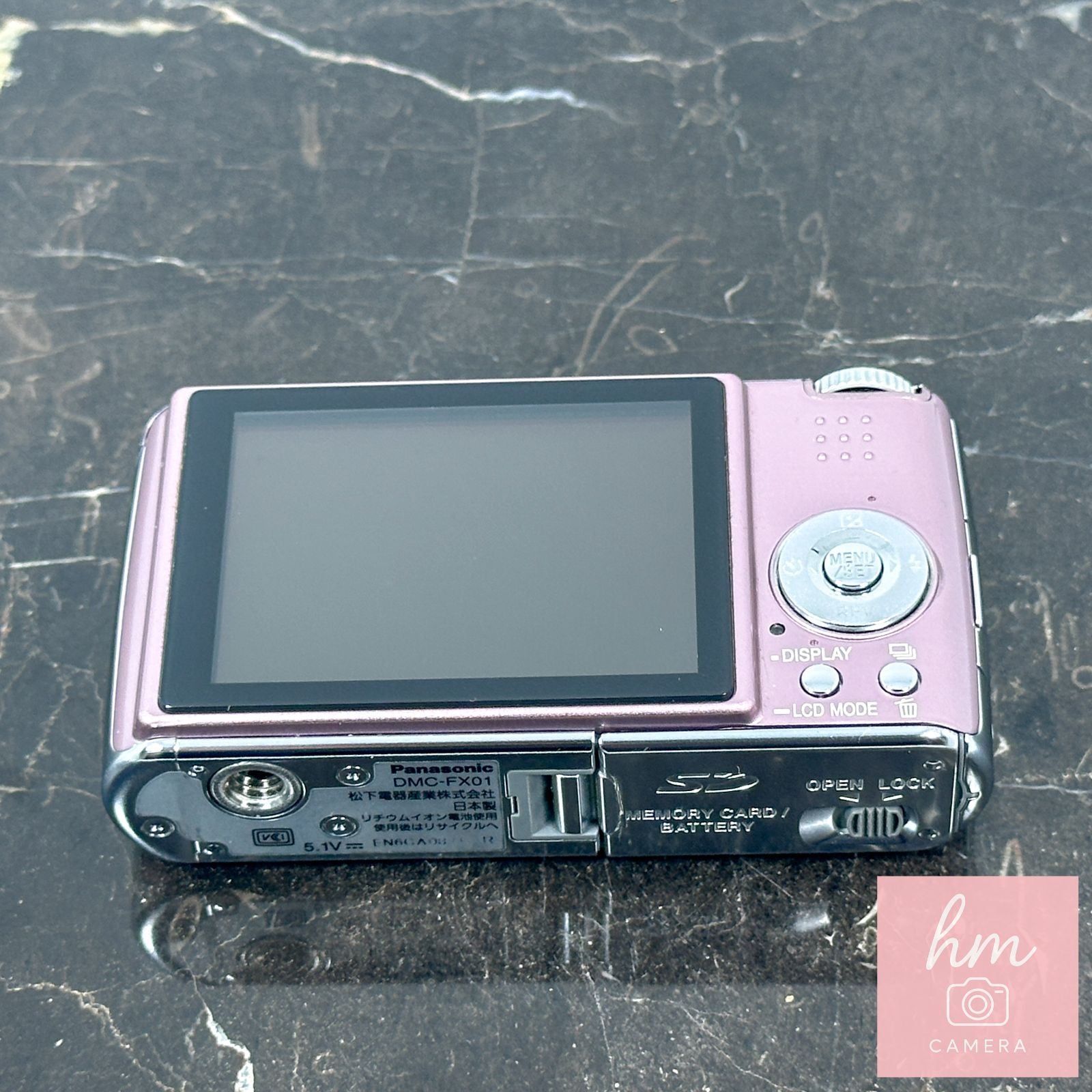 Panasonic Compact Digital Camera Lumix Dmc-Fx01 600 3.6 Mega O.I.S.