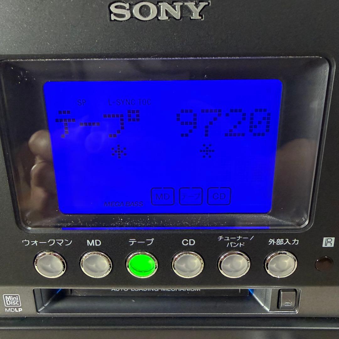 Sony Cd Md Cassette Deck Cmt-M35Wm