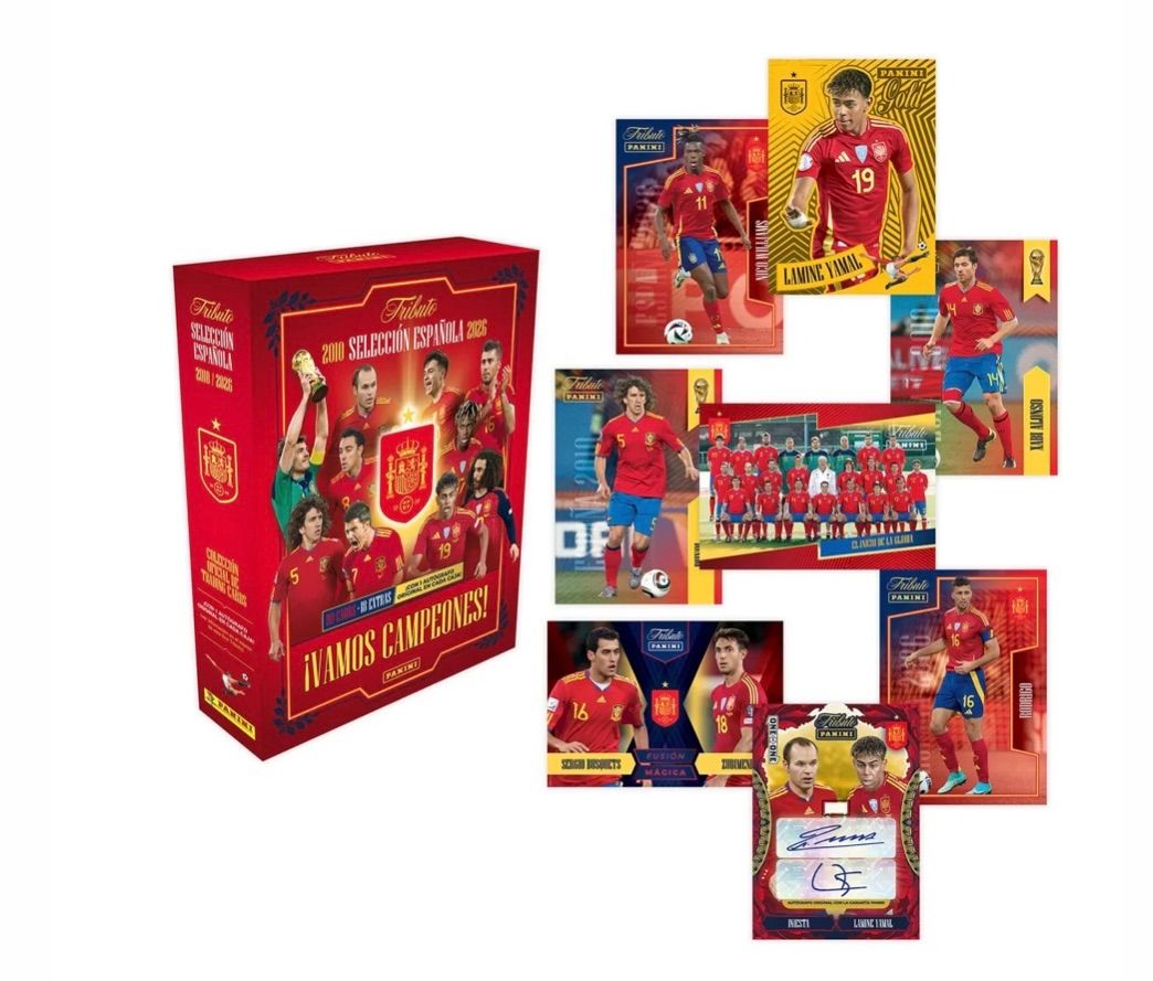 Topps World Soccer 1Box 2026 Panini Tributo Selecci N Espa Ola Vamos