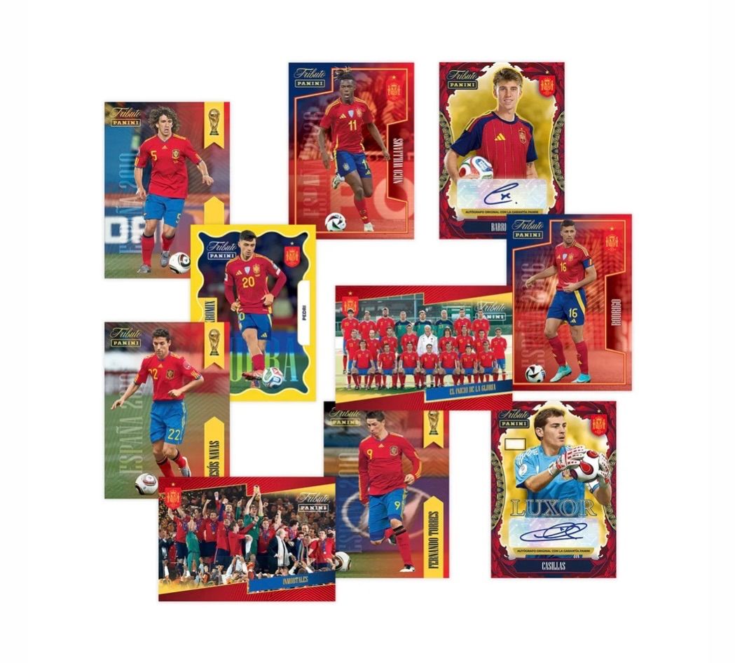 Topps World Soccer 1Box 2026 Panini Tributo Selecci N Espa Ola Vamos