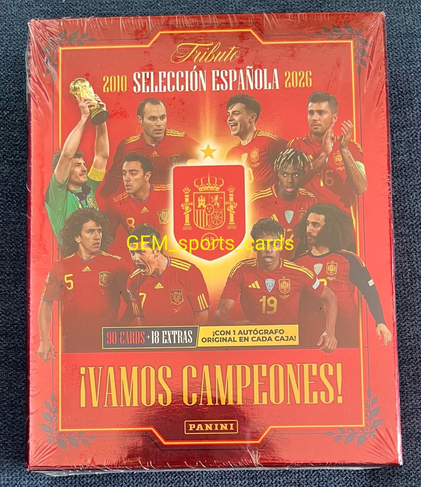 Topps World Soccer 1Box 2026 Panini Tributo Selecci N Espa Ola Vamos