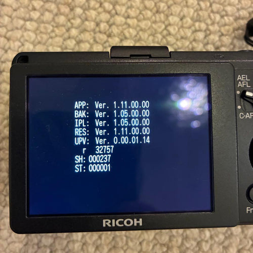 Ricoh Compact Digital Cameras Gr