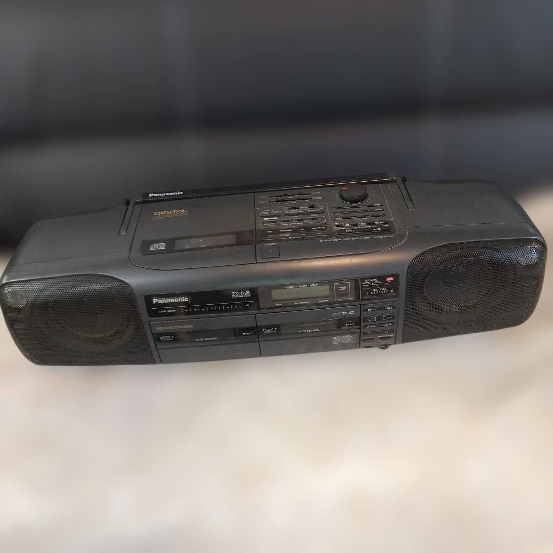 Panasonic Cd Md Cassette Deck (1 Rx-Dt70D