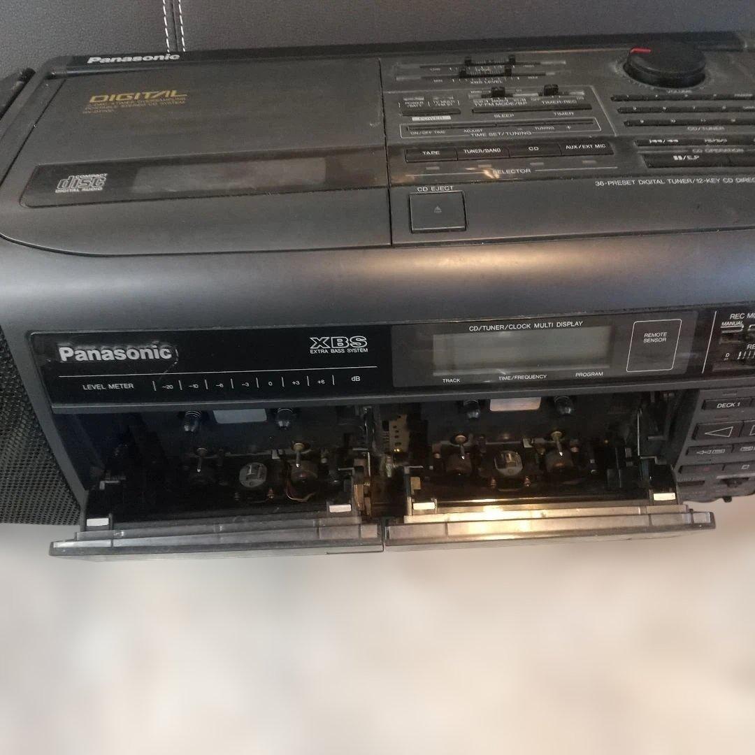 Panasonic Cd Md Cassette Deck (1 Rx-Dt70D
